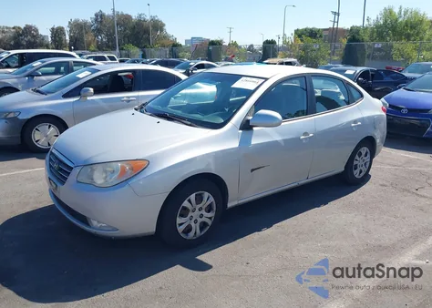 2009 Hyundai Elantra Gls from USA, damaged, VIN KMHDU46D79U702549